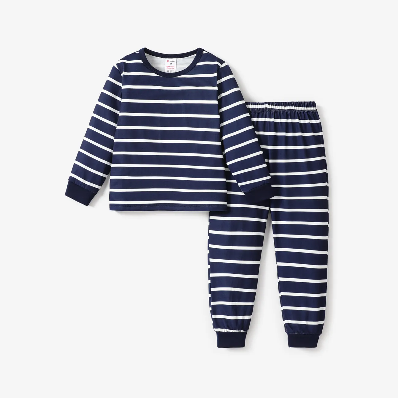 2PCS Toddler Boy New Year Pajama Set