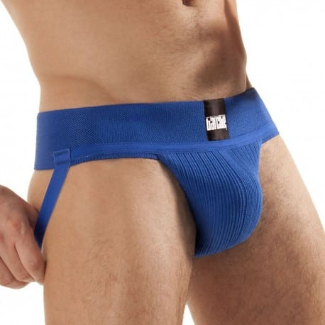 Barcode Sergey Jock Strap - Blue