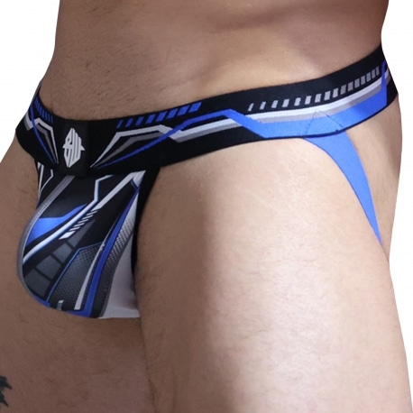 Breedwell Cyber Nights Jock - Black - Blue