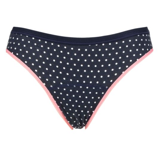 Love Luna 1 Pair Teens First Period Bikini Briefs Navy / White 10-11 Years