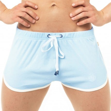 Marcuse Sweat Shorts - Sky Blue