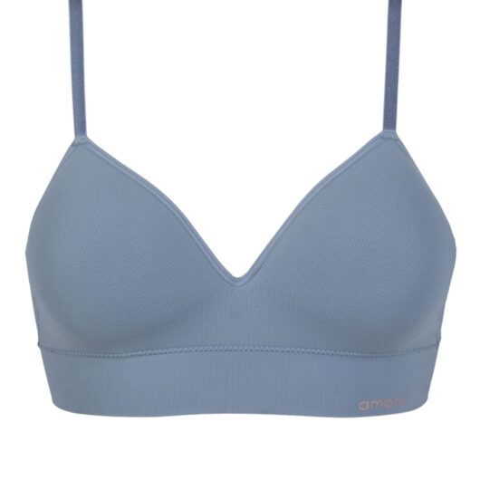 Women's 1 Pack Ambra Bondi Bare Longline Bra Underwear Midnight UK 10-12