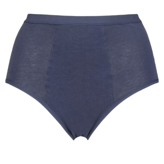 Women's 1 Pack Love Luna Period Full Briefs Navy 16-18