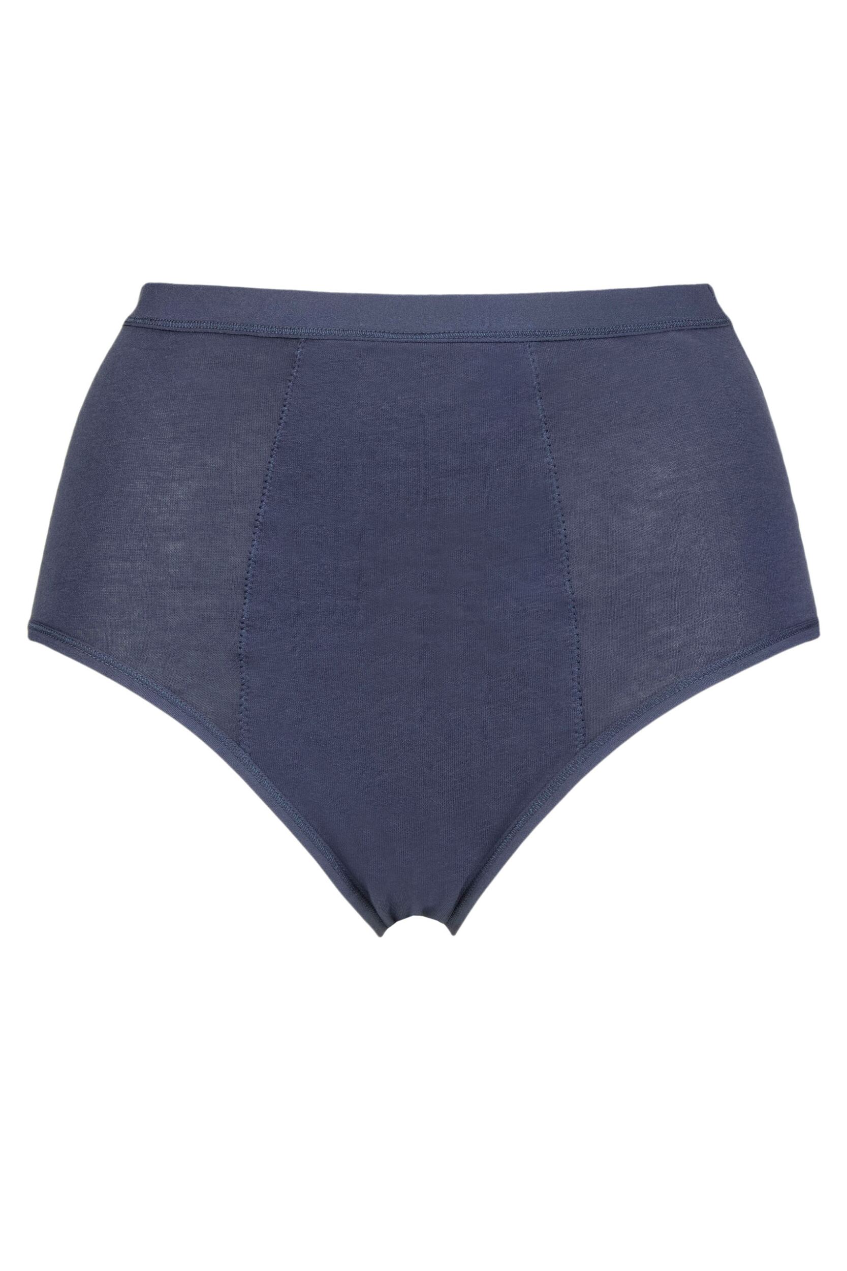 Women's 1 Pack Love Luna Period Full Briefs Navy 16-18