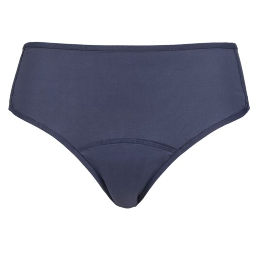 Women's 1 Pack Love Luna Period Midi Briefs Navy 8-10