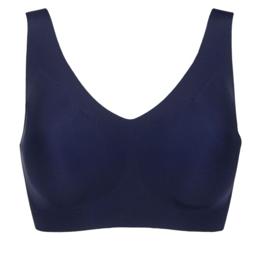 Women's 1 Pack Sloggi ZERO Feel 2.0 Bralette Navy L