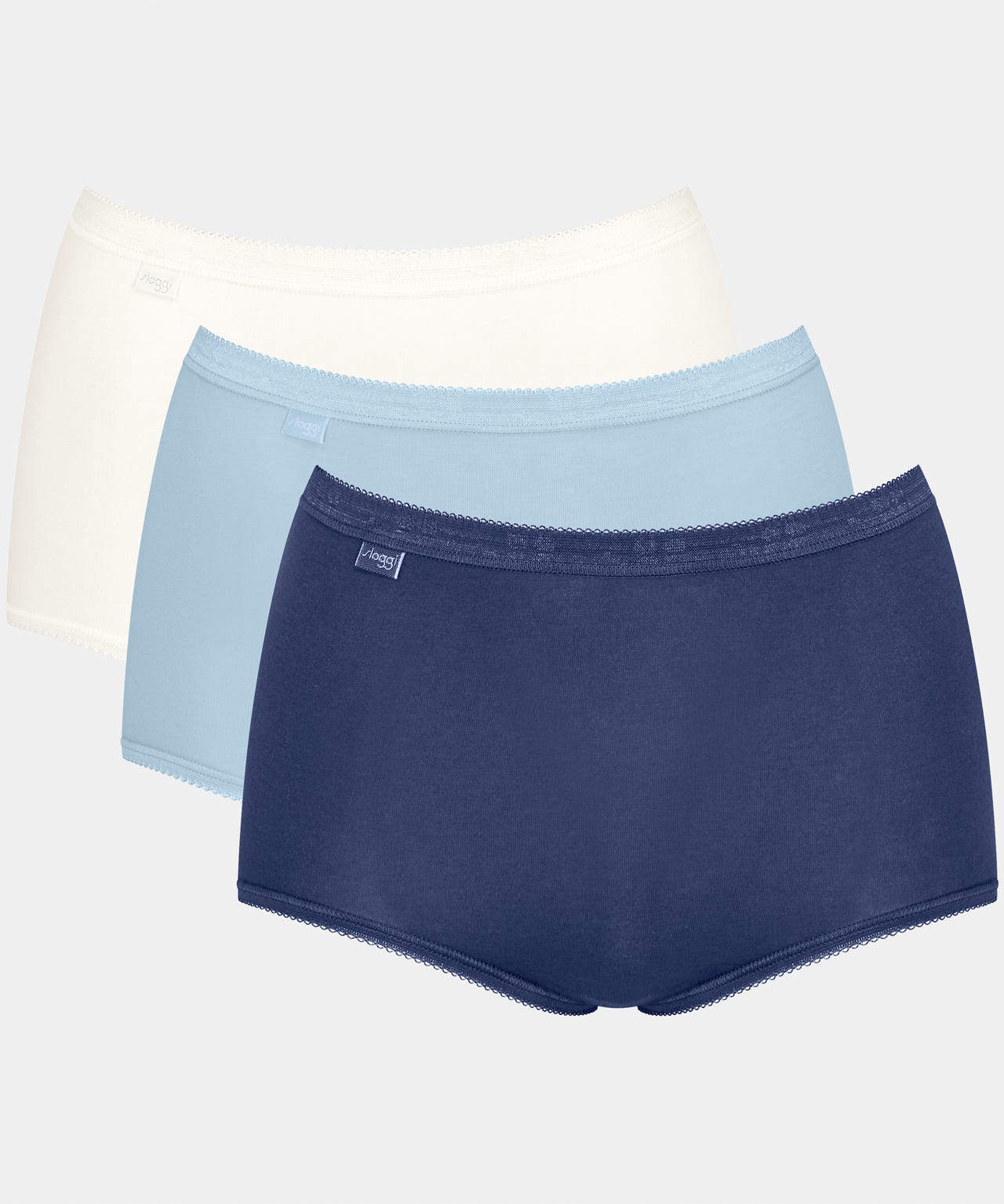 Damart Pack of 6 Sloggi Basic Maxi Briefs