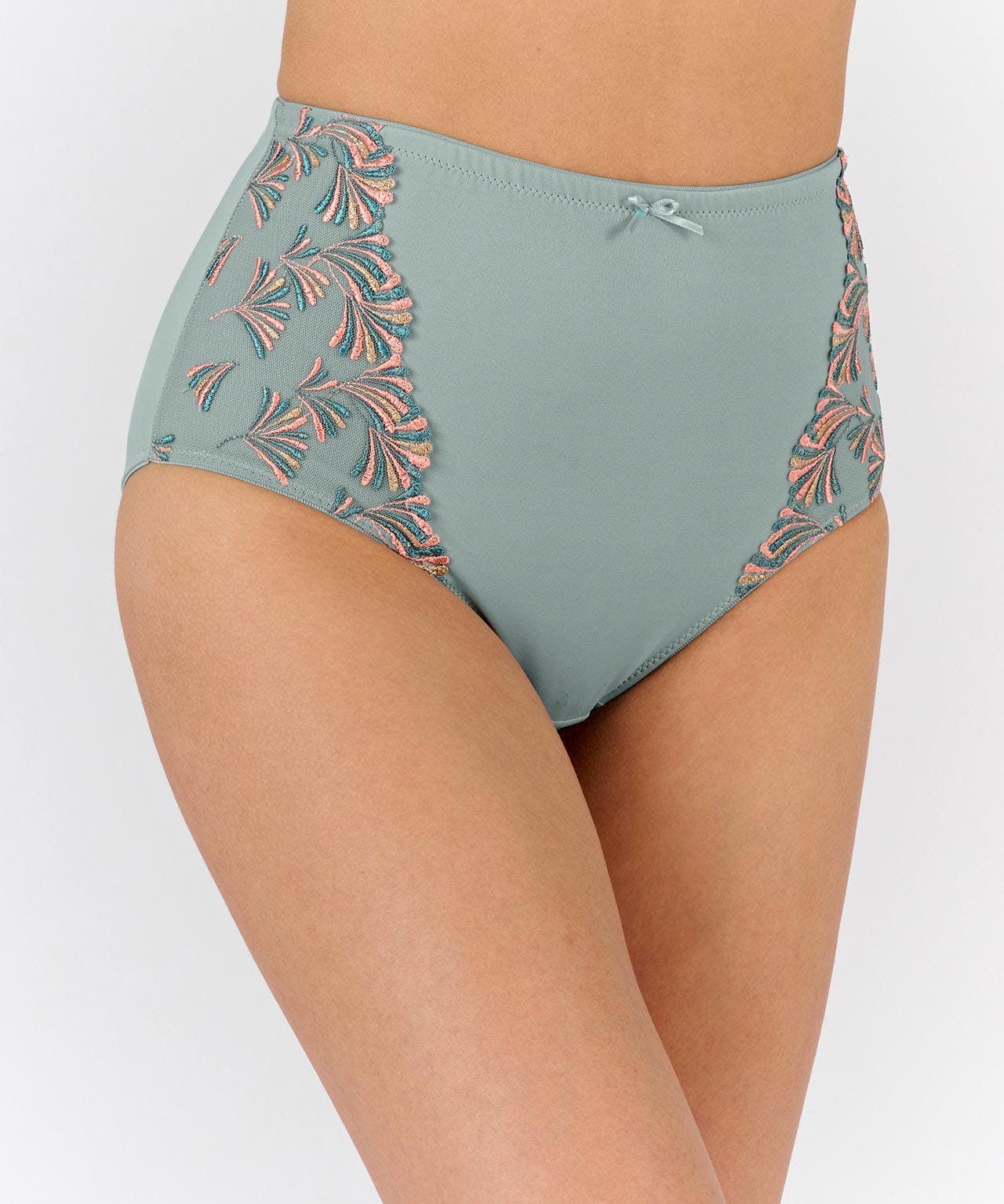 Damart Bella Embroidered Maxi Brief