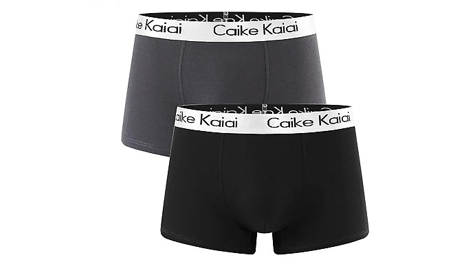 4, 8 or 12 Luxury Fashion Men's Boxers! - 2 Colours, 5 Sizes