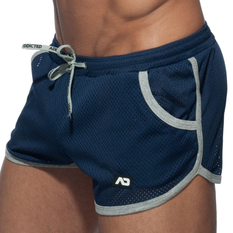 Addicted Mesh Rocky Short - Navy