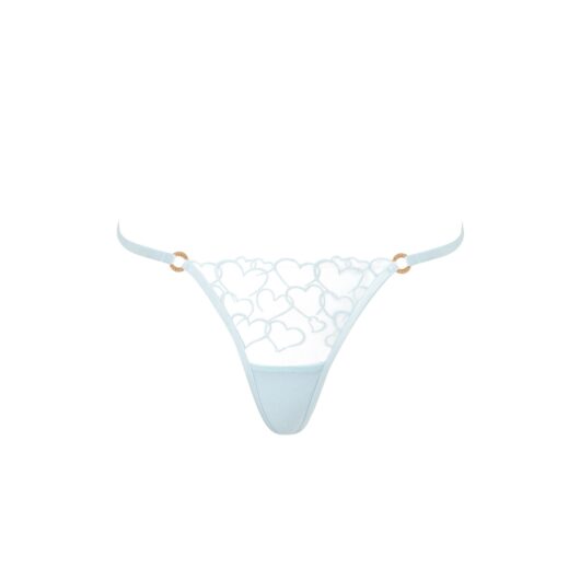 Bluebella Valentina Heart Thong Ice Water Blue - 6