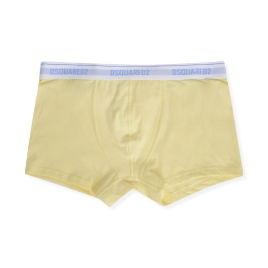 DSQUARED2 CONTRAST WASITBAND BOXERS Size: XXL, colour: YELLOW
