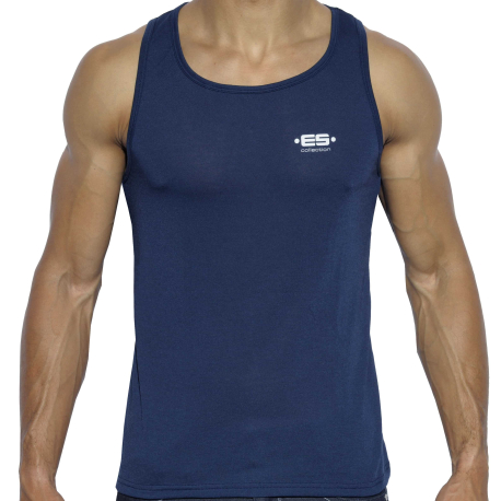 ES Collection Basic Tank Top - Navy