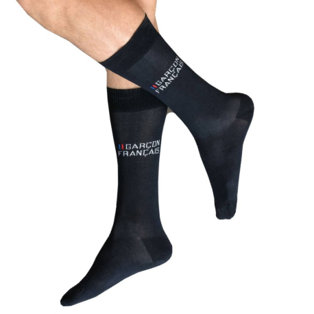 Garçon Français Socks - Navy
