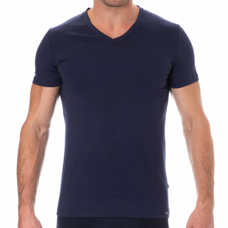HOM Tencel Soft T-Shirt - Navy