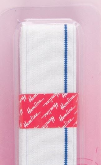 Hemline Woven Underwear Elastic White