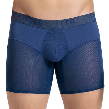 LEO Eco-Friendly Long Boxer Briefs - Blue