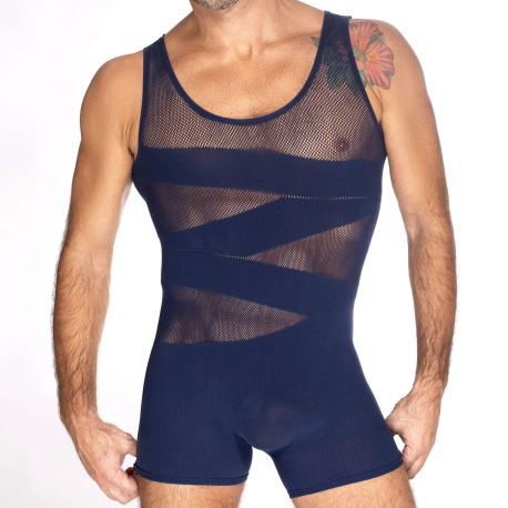 L'Homme invisible Curio Seamless Body - Navy