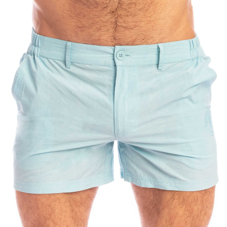 L'Homme invisible Miami City Chic Shorts - Ice Blue