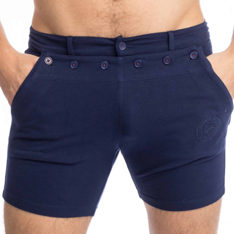 L'Homme invisible Sailor Shorts - Navy