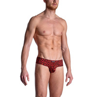 Manstore M800 Cheeky Brief - Blue Flower
