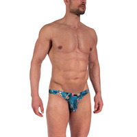 Manstore M800 Micro Brief - Blue Flower