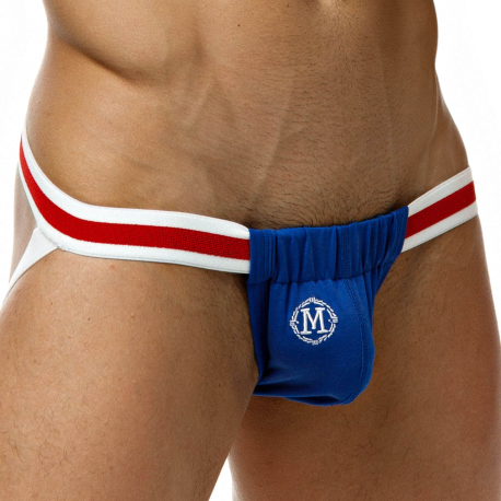 Marcuse Maximo Cotton Jockstrap - Blue