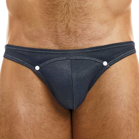 Modus Vivendi Jeans Low Cut Briefs - Navy Blue