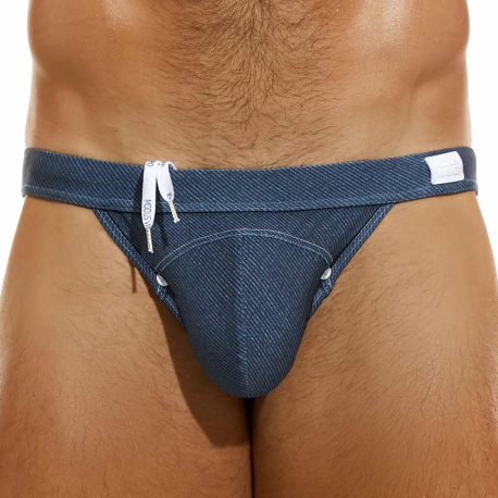 Modus Vivendi Jeans Tanga Swim Briefs - Navy