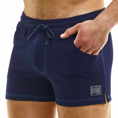 Modus Vivendi Pique Shorts - Navy