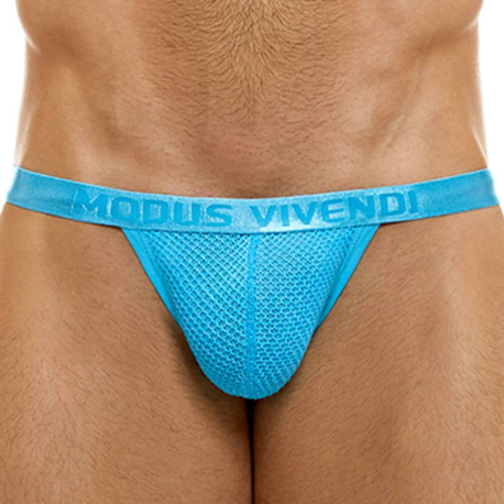 Modus Vivendi Unexpected Tanga Briefs - Light Blue