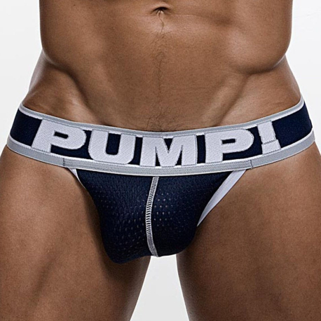Pump! Thunder Jock - Navy - White