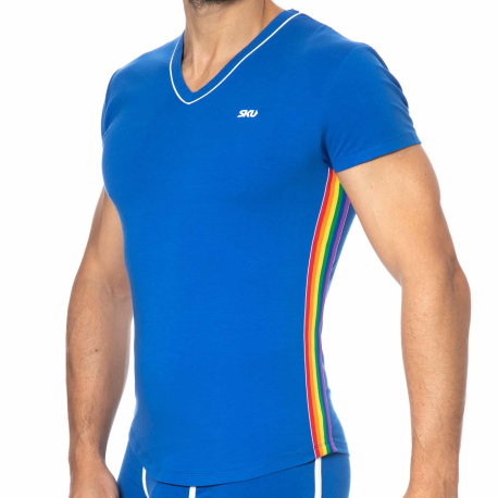 SKU Rainbow T-Shirt - Royal