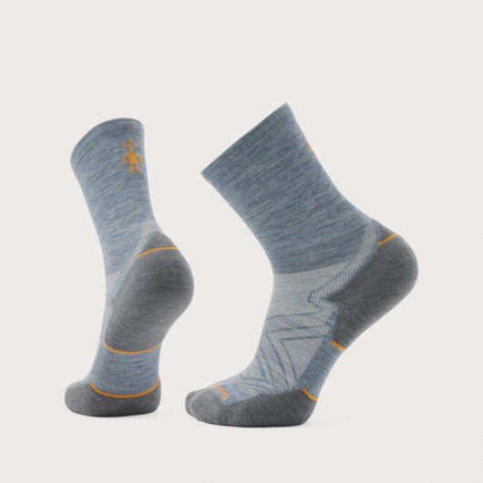 Smartwool Run Targeted Cushion Mid Crew - Pewter Blue - XL