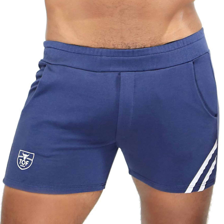 TOF Paris Paris Short - Navy - White