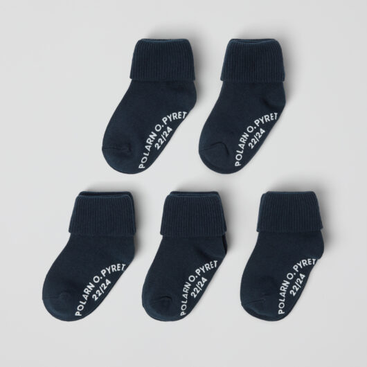 5-pack anti-slip socks