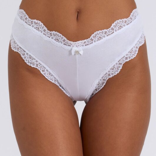 Boux Avenue Tatiana brazilian knickers - White - 08