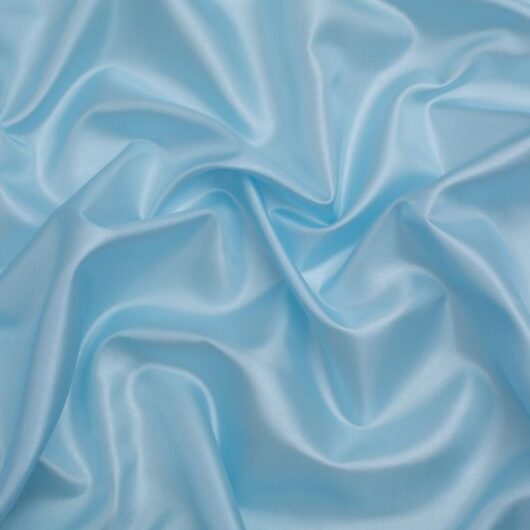 Minerva Core Range Habotai Lining Fabric Pale Blue